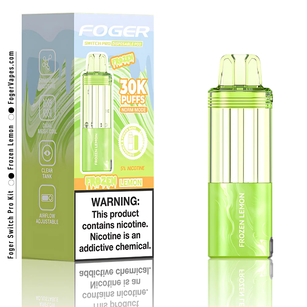 Frozen Lemon – Foger Switch Pro Pod 30K Puffs - Image 3