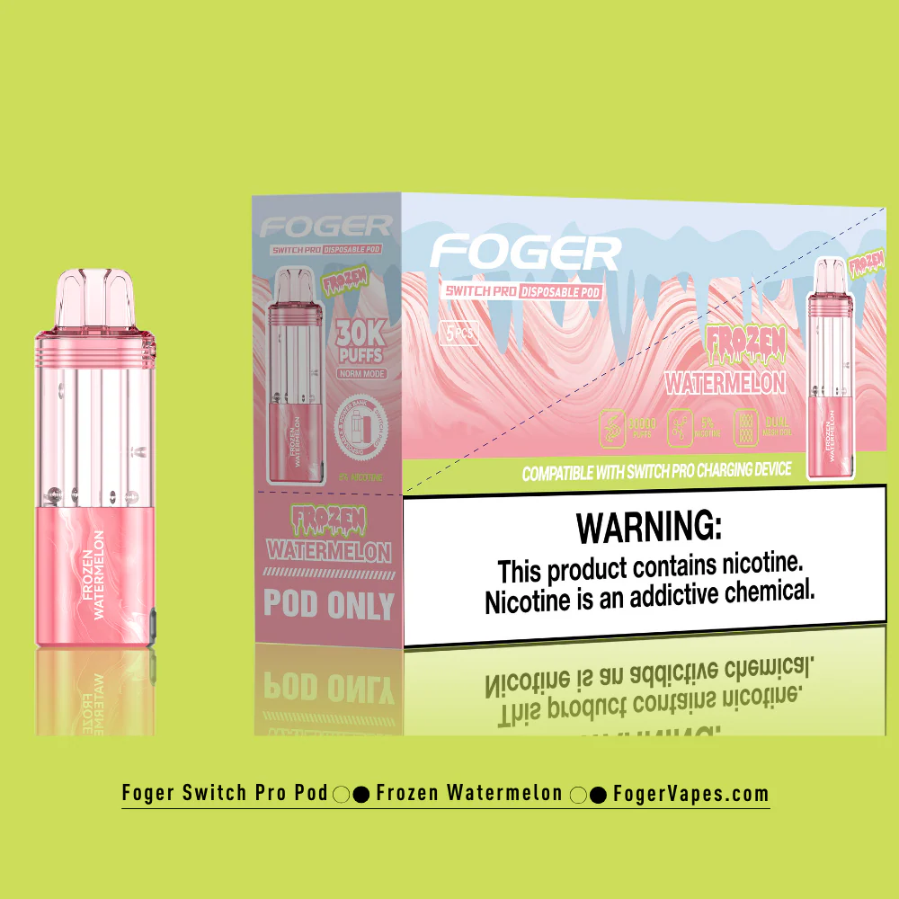 Frozen Watermelon – Foger Switch Pro Pod 30K Puffs - Image 4